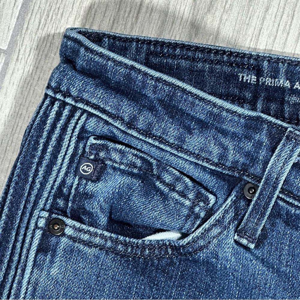 AG ADRIANO GOLDSCHMIED The PRIMA ANKLE PINTUCKED Cigarette Ankle Jeans 26 - Picture 3 of 13